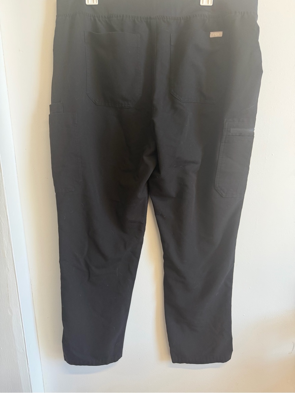 FIGS Technical Collection Black Scrub Pants XXL Women’s Yola Yoga multi pocket - Picture 2 of 4